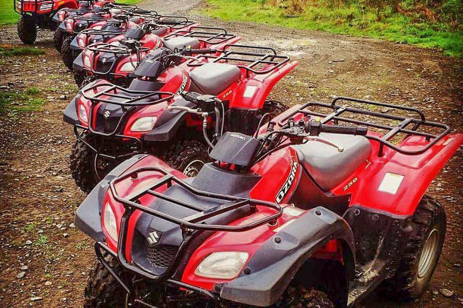 Hanmer Springs 2-Hour Quad Bike Safari - Getting used to your quad bike