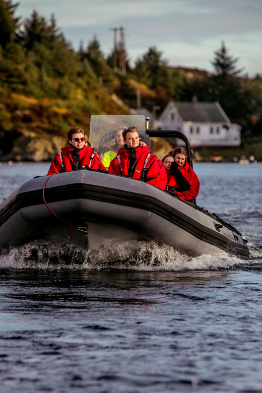 Haugesund: RIB Safari to the island communities - The first run through Haugesund’s historic straits
