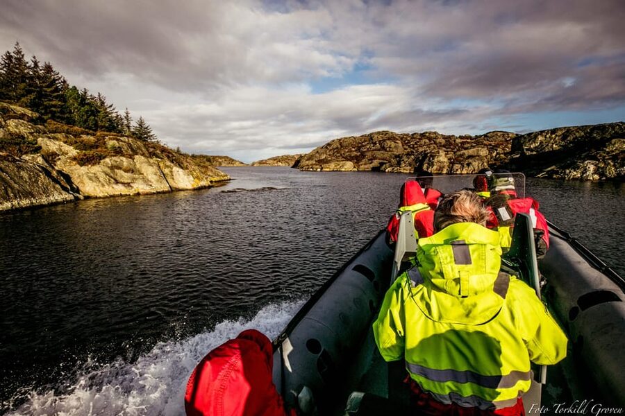 Haugesund: RIB Safari to the island communities - Meeting at the cruise pier and getting ready