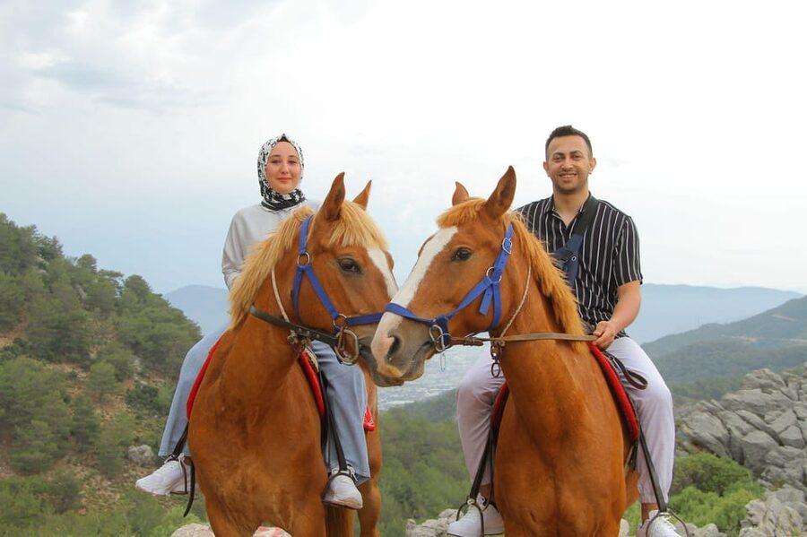 Horse Safari in the Fethiye forest - Views, photos, and the pace of the outing