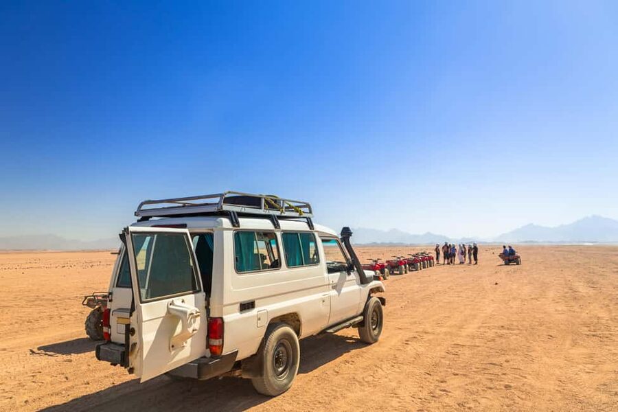 Hurghada: ATV Quad, Jeep and Buggy Safari with BBQ Dinner - The buggy ride adds a second kind of driving