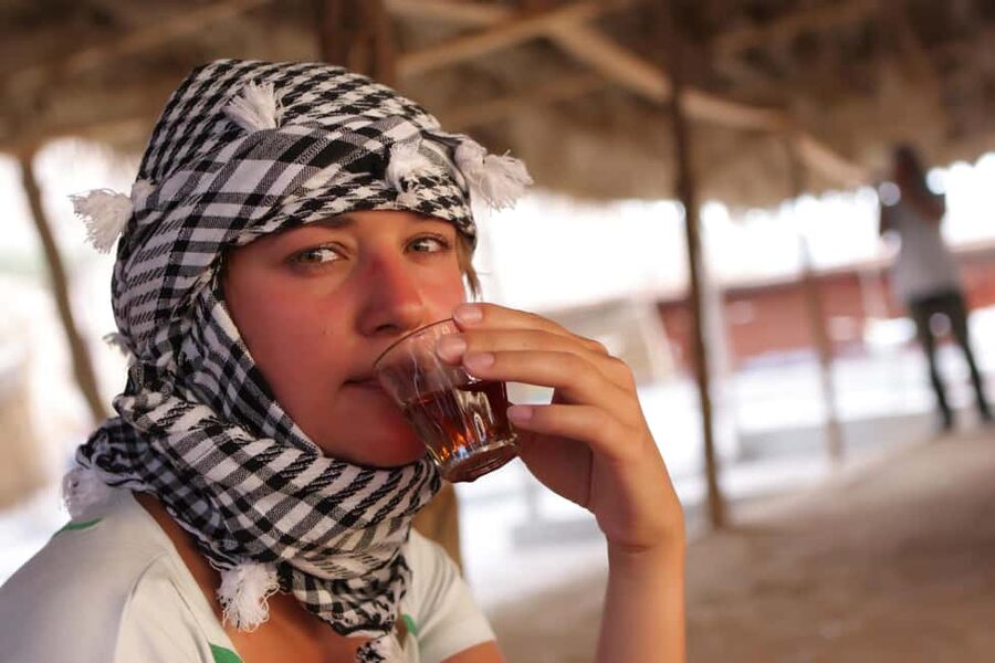 Hurghada: ATV Quad, Jeep and Buggy Safari with BBQ Dinner - Bedouin bread and herbal tea give the day some context