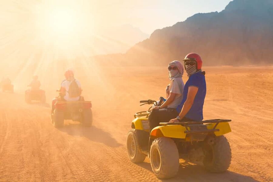 Hurghada: ATV Quad, Jeep and Buggy Safari with BBQ Dinner - BBQ dinner and a lively evening show
