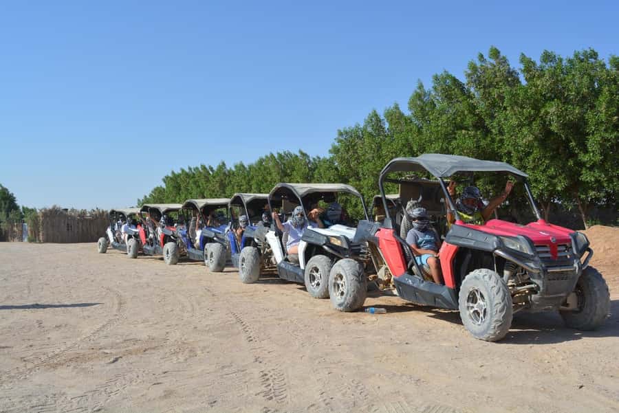 Hurghada: Quad Bike, Buggy, Jeep Safari, Camel Ride & Dinner - Dinner brings the day back to one place