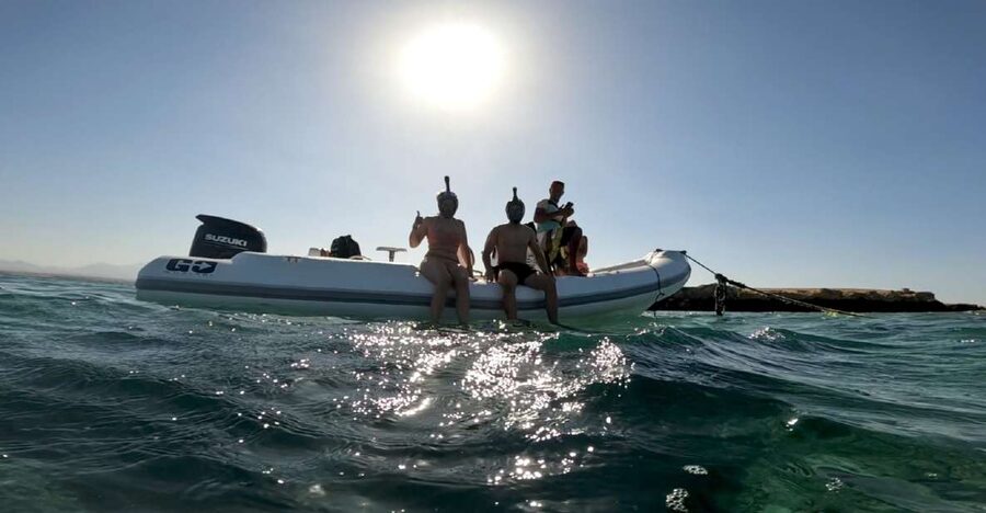 Hurghada: Safari ATV Quad & Speedboat to Orange bay island - The transfer to Hurghada marina