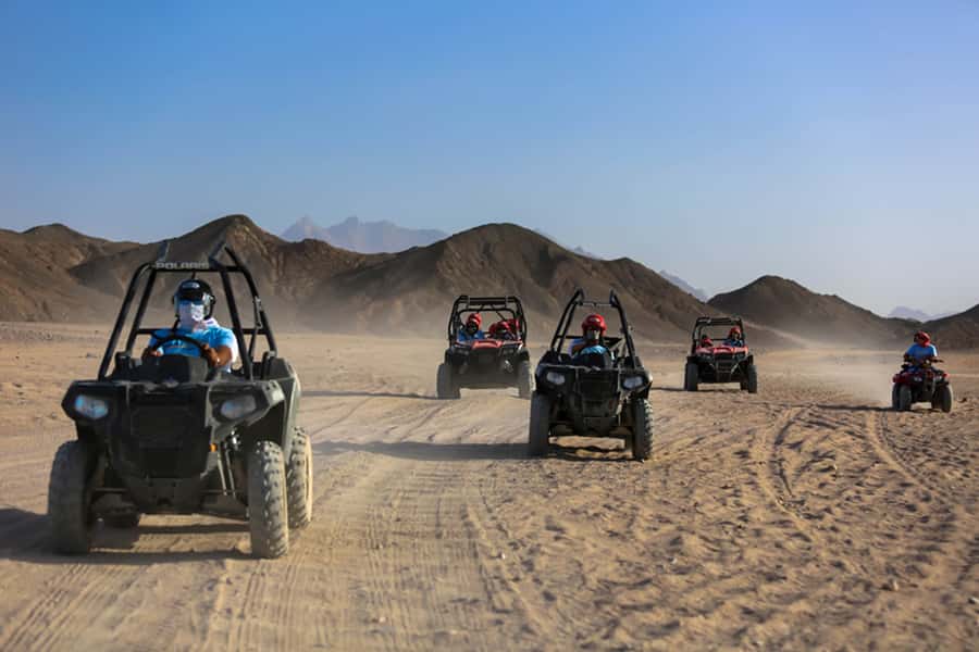 Hurghada: Sunset Desert Safari by Dune Buggy - Leaving Hurghada for the open desert