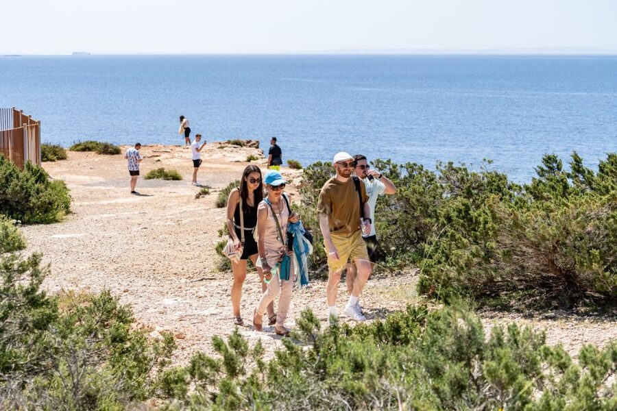 Ibiza Safari Private – Hidden Beaches, Caves & Snorkeling - Riding in a Defender with a local guide