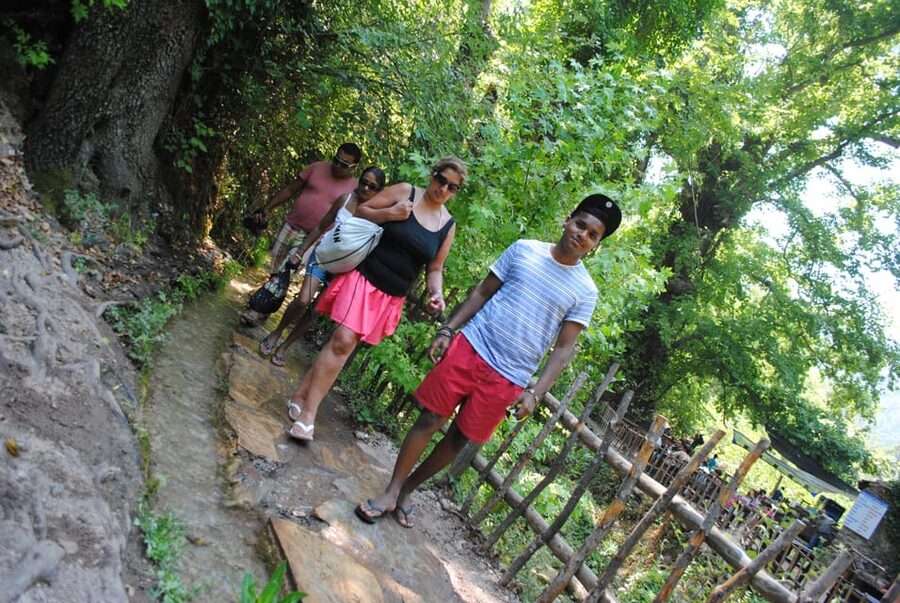 Icmeler Jeep Safari, Lunch, Water Fight, Colour & Foam Party - Up into the hills above Icmeler