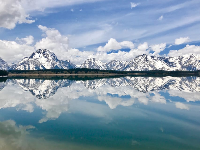 Jackson: Grand Teton Sunrise Safari with Naturalist Guide - Mountain views at first light