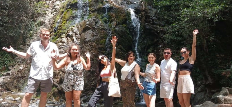 Jeep safari in Troodos, Afrotide's rock, Cyprus - Tzelefos Bridge and the old mountain roads
