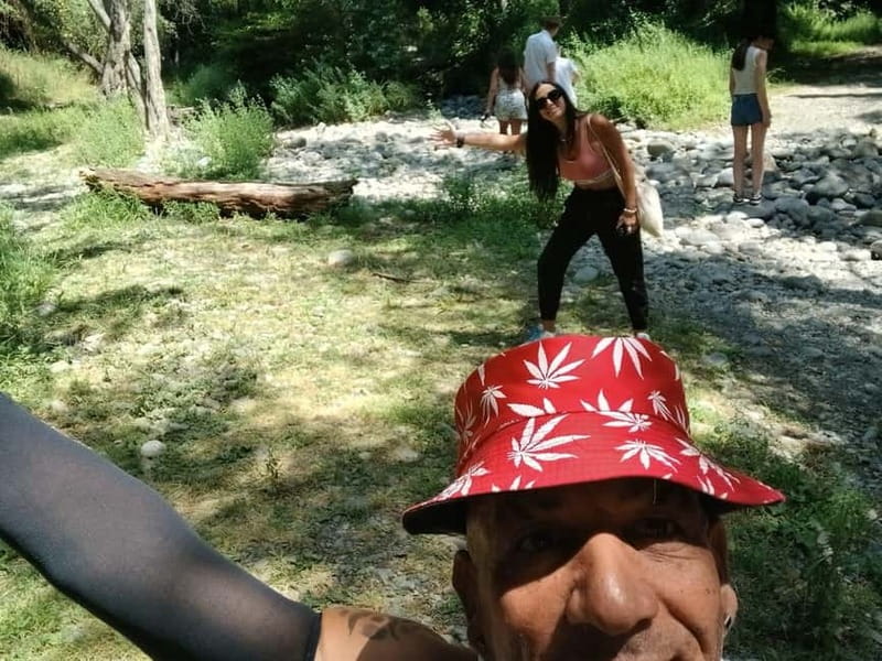 Jeep safari in Troodos, Afrotide's rock, Cyprus - Chantara Waterfall in a short five-minute drive