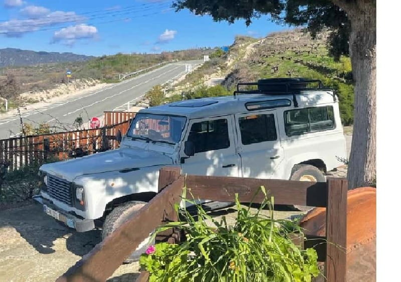 Jeep safari in Troodos, Afrotide's rock, Cyprus - From Paphos to Asprokremmos Dam