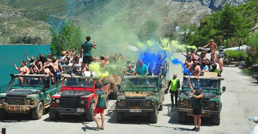 Jeep Safari-Lunch-Boat-Canyon-Waterfall-Foam,Water Party - Key points to know before booking