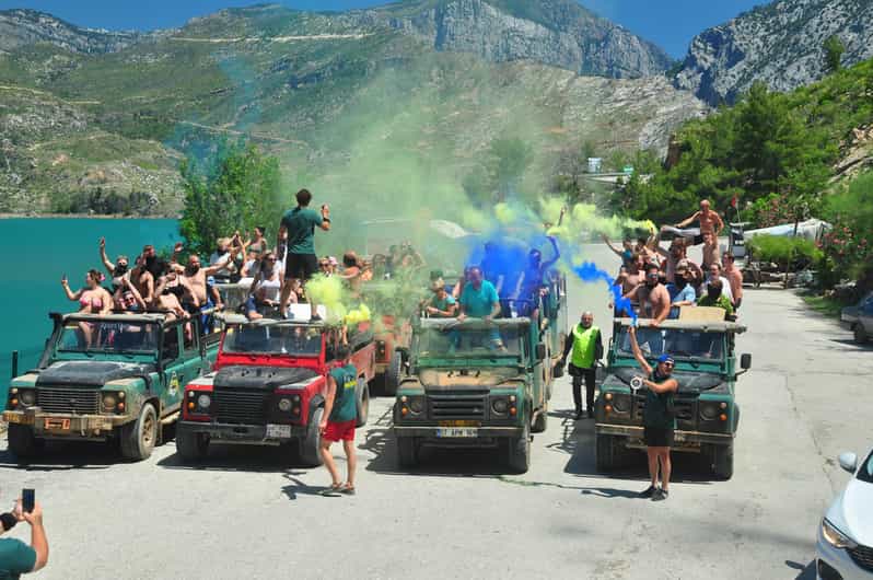 Jeep Safari-Lunch-Boat-Canyon-Waterfall-Foam,Water Party - What this Side safari really includes