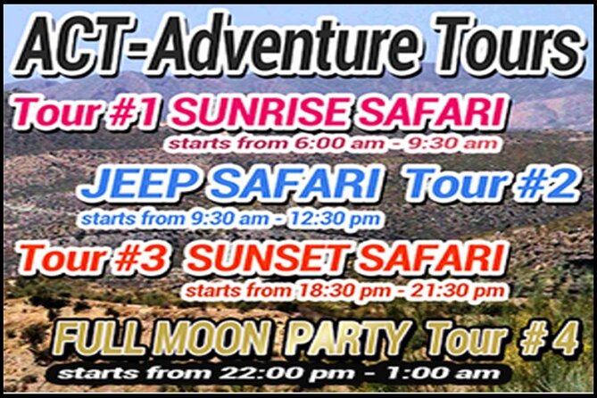 Jeep Safari - Mojacar , Turre , Los Gallardos , Cabrera - The Moroccan-style village and cave homes