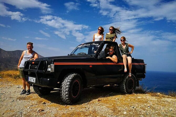 Jeep Safari - Mojacar , Turre , Los Gallardos , Cabrera - Crossing riverbeds and climbing into the mountains