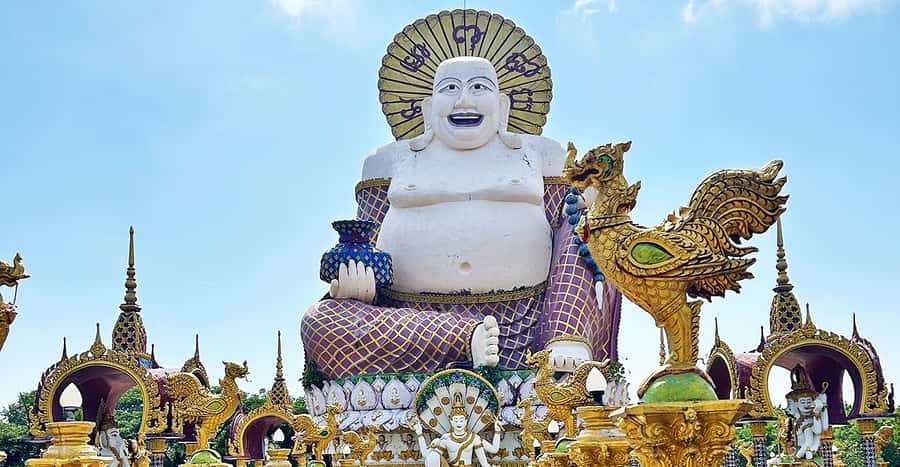 Jeep Tour Koh Samui Jungle Safari Full Day Adventure - Big Buddha closes the sightseeing circuit