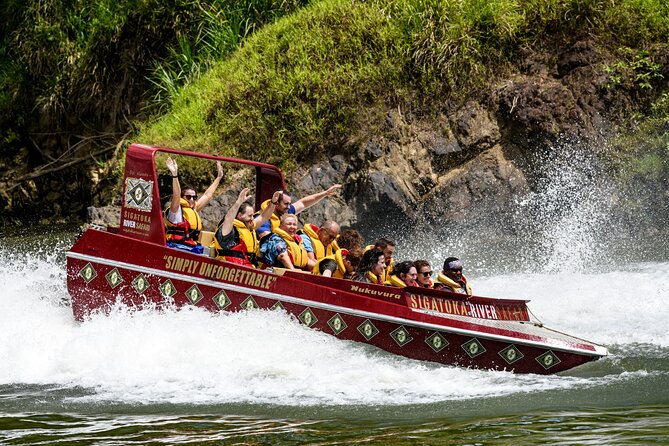 Jet Boat Safari on the Sigatoka River - Who will enjoy this most?