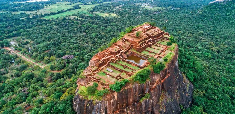 Kandy To Sigiriya Day Tour With Minneriya Safari - Sigiriya Rock, painted figures, and the choice of Pidurangala