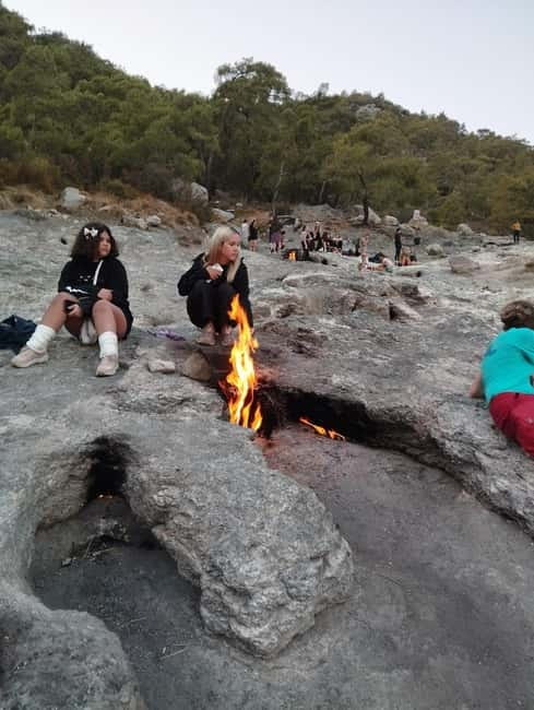 Kemer: Jeep Safari to Olympos Beach & the Flames of Chimaera - The climb to Yanartaş and its natural flames