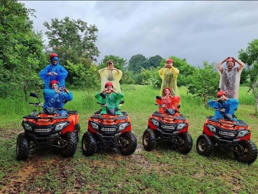 KhaoSok: Green Trails ATV Safari in Khao Sok - What the two-hour ride feels like