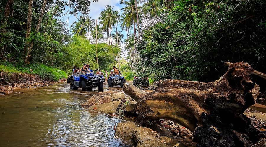 Koh Samui: ATV Quad Bike Safari Tour - Koh Samui’s jungle starts where the asphalt ends