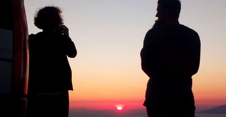 Kos: Sunset safari with driver and dinner - Climbing Mount Dikaios in a seven-seat Land Rover
