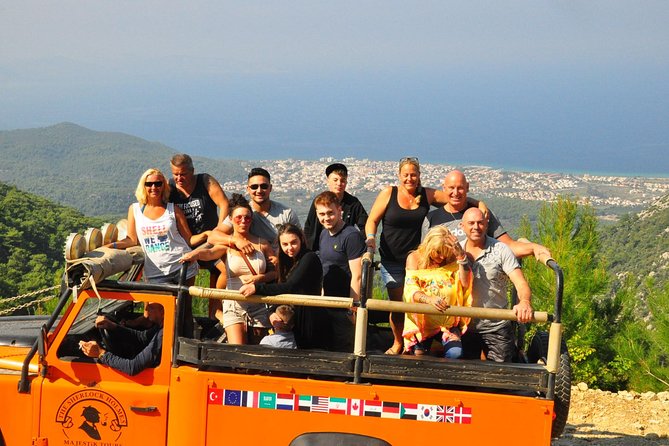 Kusadasi Jeep Safari Adventure w/LUNCH from Kusadasi Hotels&PORT - Zeus Cave and the cold-water swim