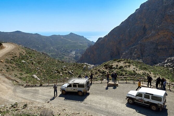 Land Rover Safari: Tripitis Gorge and Beach, South Crete - Lunch is a real part of the value