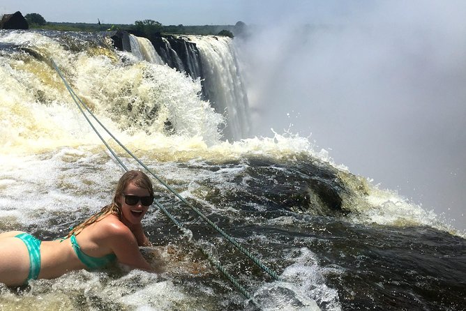 Livingstone Island and Devil's Pool Walking Safari - Livingstone Island gives you more than one angle