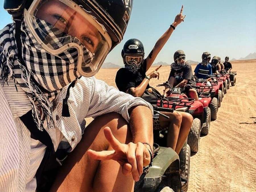 Luxor: Quad Bike Safari Experience - One hour across Luxor’s desert