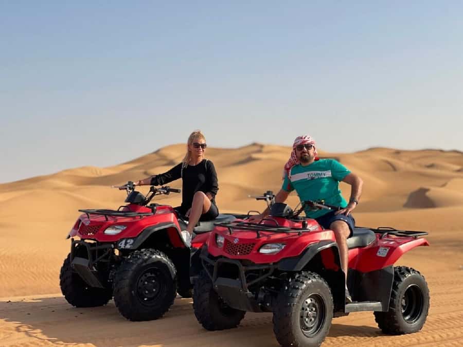 Luxor: Quad Bike Safari Experience - The safety briefing and 10-minute test ride