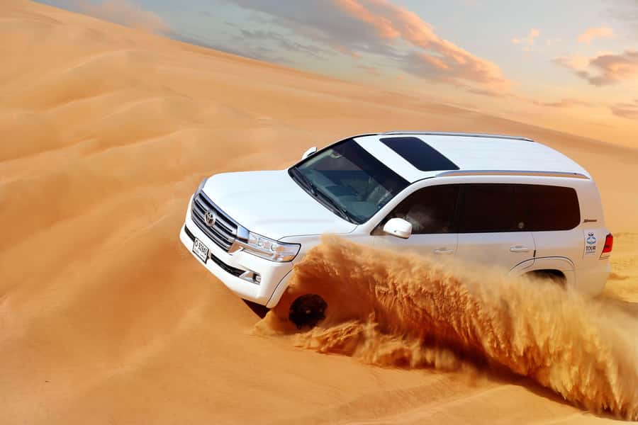 Luxury Dubai Desert Safari, BBQ, Camel Ride, Quad Bike, Show - What you get at the buffet dinner