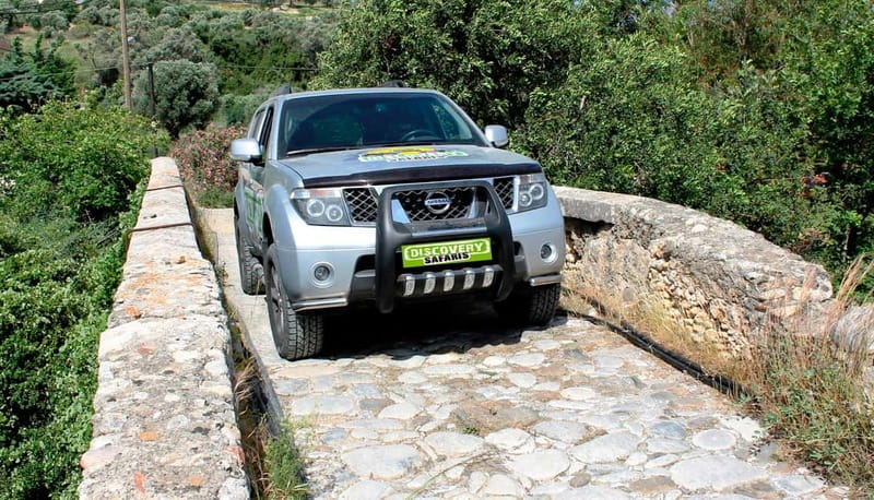 Luxury Jeep Safari to South Coast, Palm Beach and Canyons - Morning pickup from Rethymno