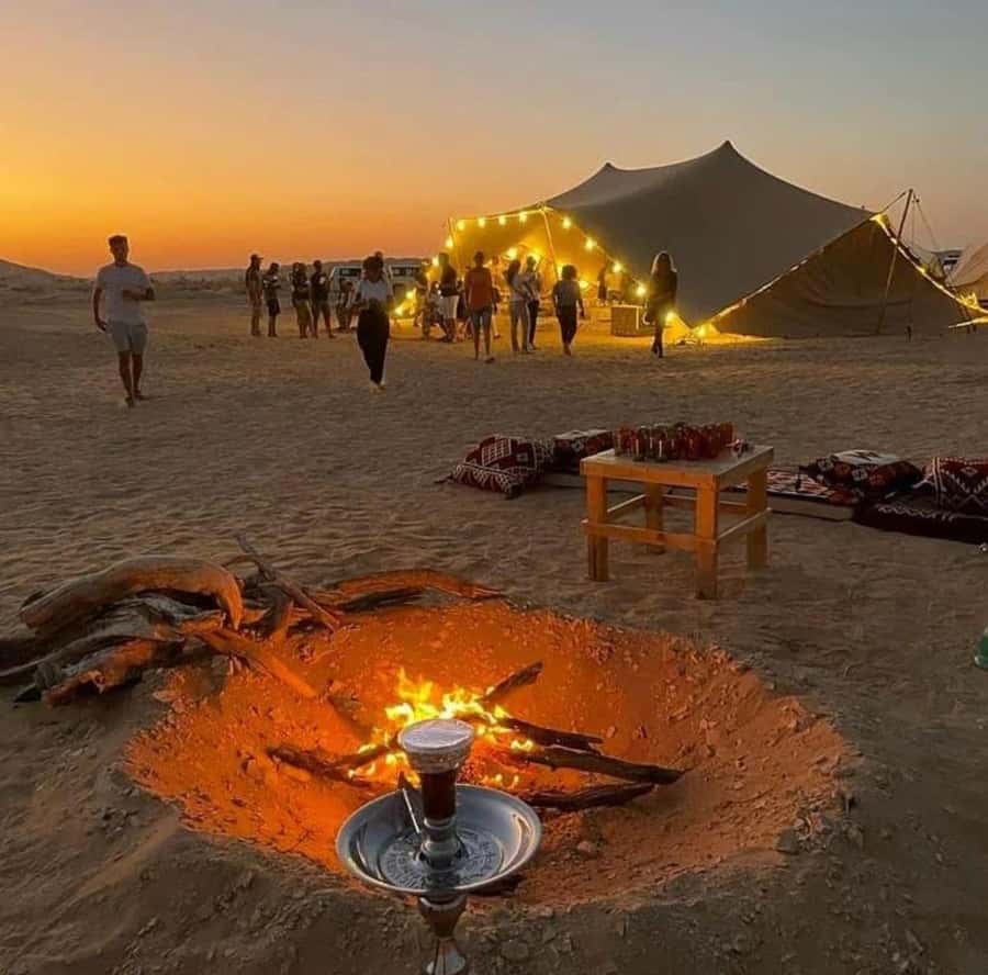 Luxury Overnight Desert Safari in Salalah - Sunrise breakfast and the morning departure