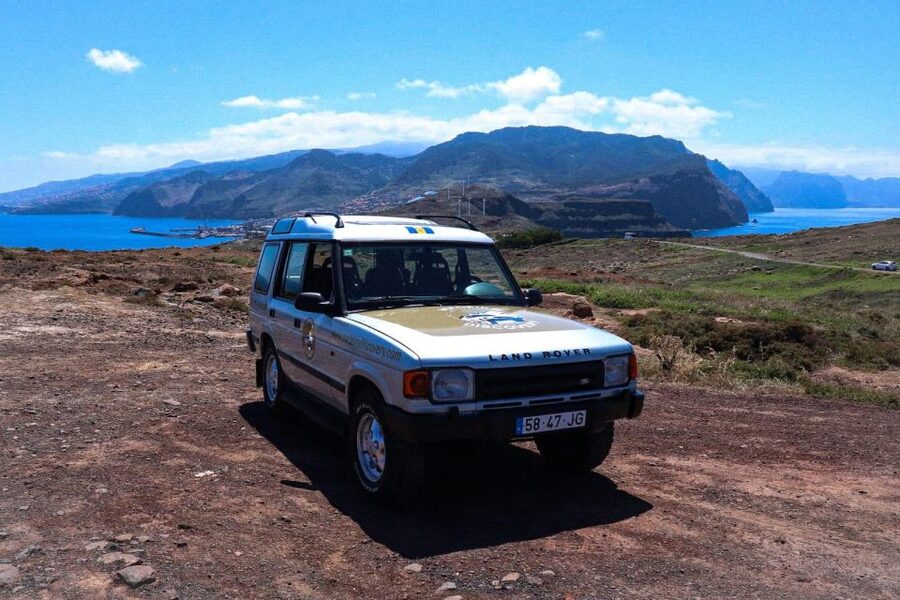 Madeira East Wonders 4X4 Tour Safari - Miradouro do Guindaste brings the coast back into view