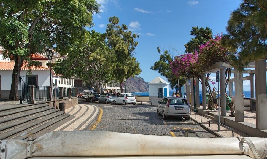 Madeira: Mini-Combo East Challenge: Jeep Safari + Levada - Machico provides the closing view