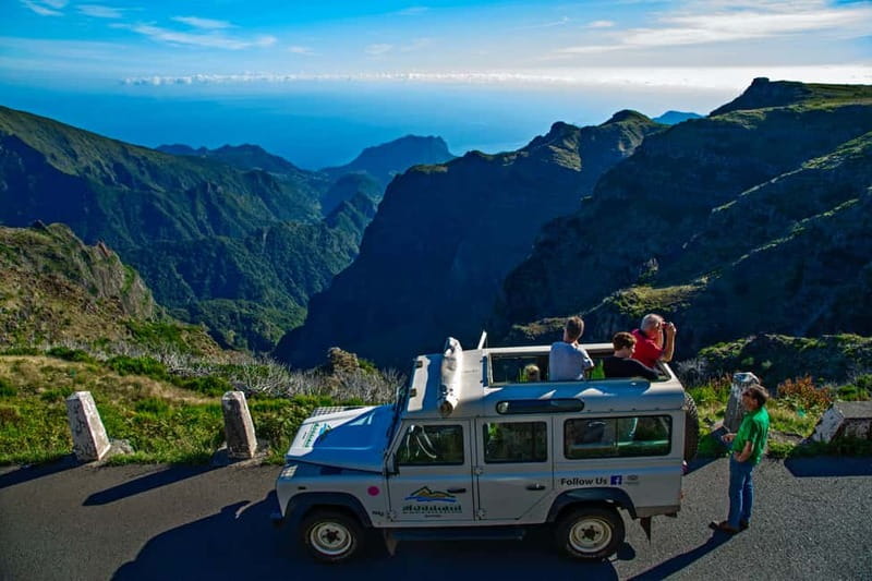 Madeira: Santana Jeep Safari and Referta Levada Walk - Ribeiro Frio and Faial: Madeira by mountain track