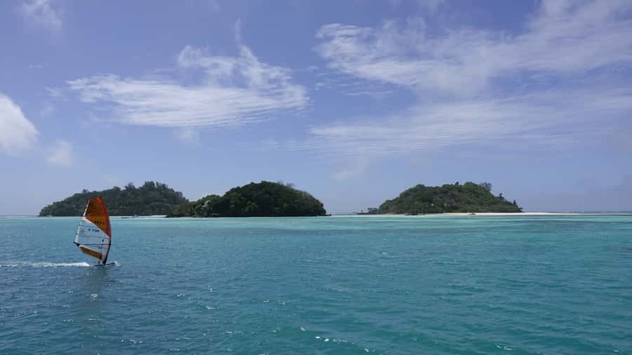 Mahe: St.Anne Marine National Park Reef Safari with Lunch - The semi-submersible view beneath St. Anne