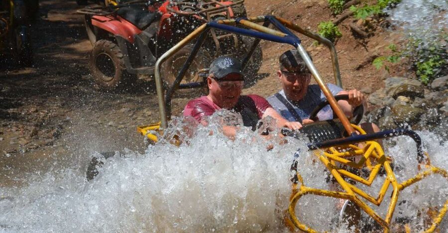 Marmaris: Buggy Safari with Water Fight & Transfer - A muddy hour outside Marmaris