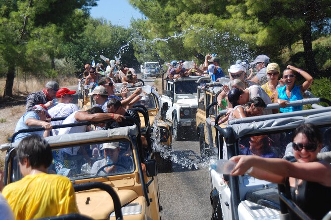 Marmaris Jeep Safari Tour With Waterfall and Water Fights - Drivers, photos, and the feel of the convoy