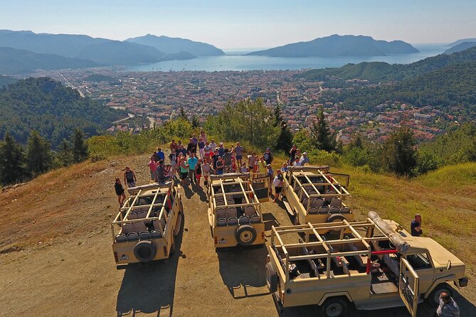 Marmaris: Jeep Safari, Turgut Waterfall, Jesus Beach w/Lunch - The open-top jeep ride through pine country