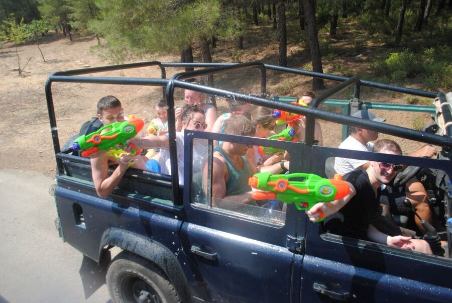 Marmaris Jeep Safari Water Fight, Colour and Foam Party - Key points before you book