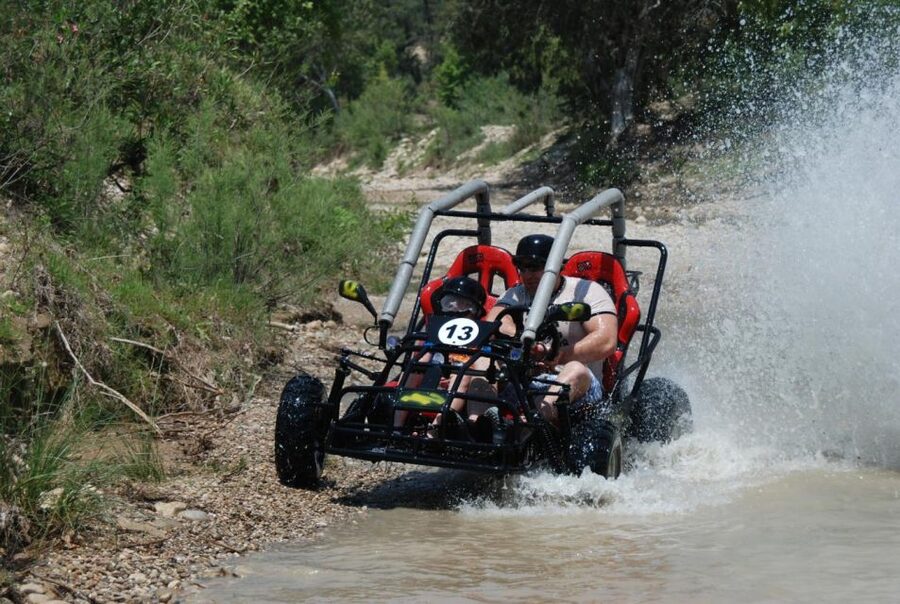 Marmaris: Off-Road Buggy Safari Adventure with Transfer - Learning the controls on the practice track