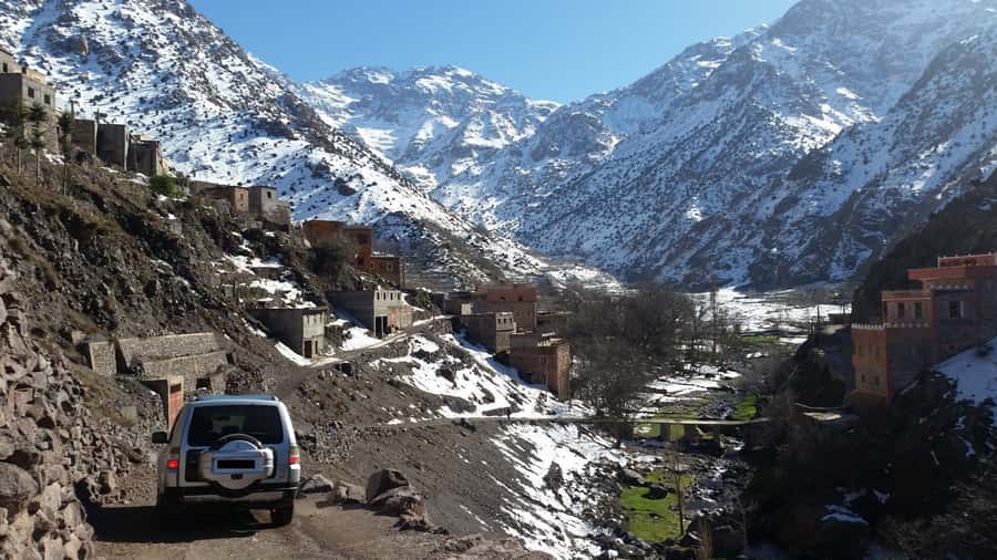 Marrakech: Atlas Mountains and Desert Safari with Lunch - The Kik Plateau and the road to Imlil