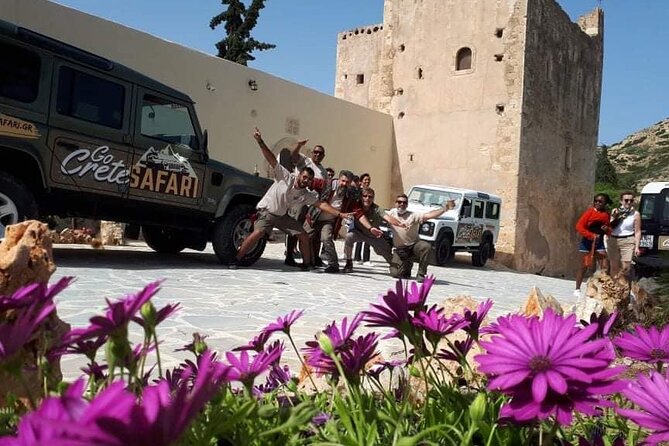 Matala Agiofarago Gorge Guided Jeep Safari Tour - Agios Thomas and its Roman tombs