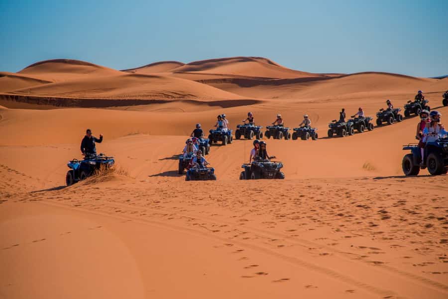 Merzouga : Adventure Quad Bike Safari, & Sandboarding - Sandboarding on soft desert slopes