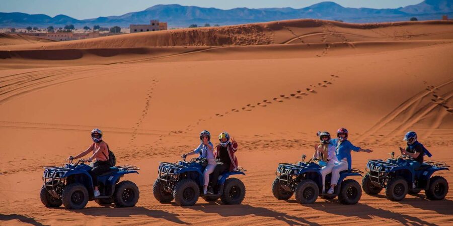 Merzouga : Adventure Quad Bike Safari, & Sandboarding - Guides who adjust the pace
