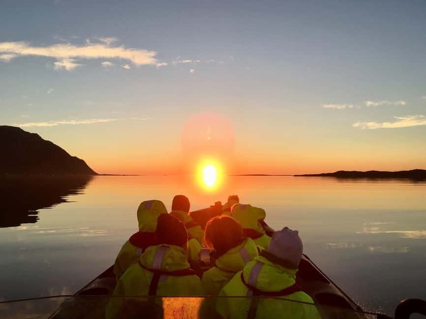 Midnight sun safari - Through narrow straits toward the outer coast