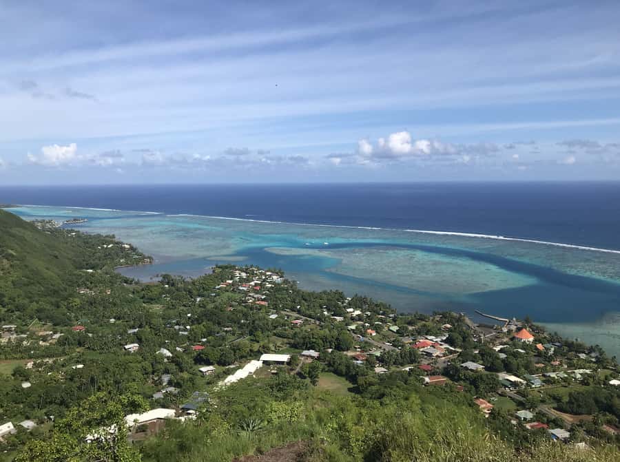 Moorea: Half-Day Open-Air 4WD Safari with Hotel Transfers - The private Cook’s Bay viewpoint